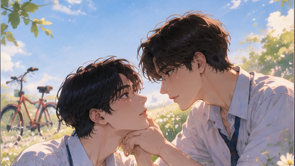 I Cannot Reach You original AI editorial artwork by BL Compass; not an official poster