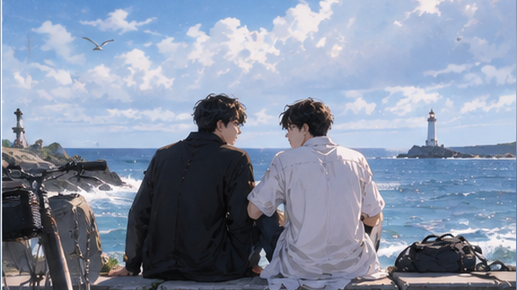 If It's With You original AI editorial artwork by BL Compass; not an official poster