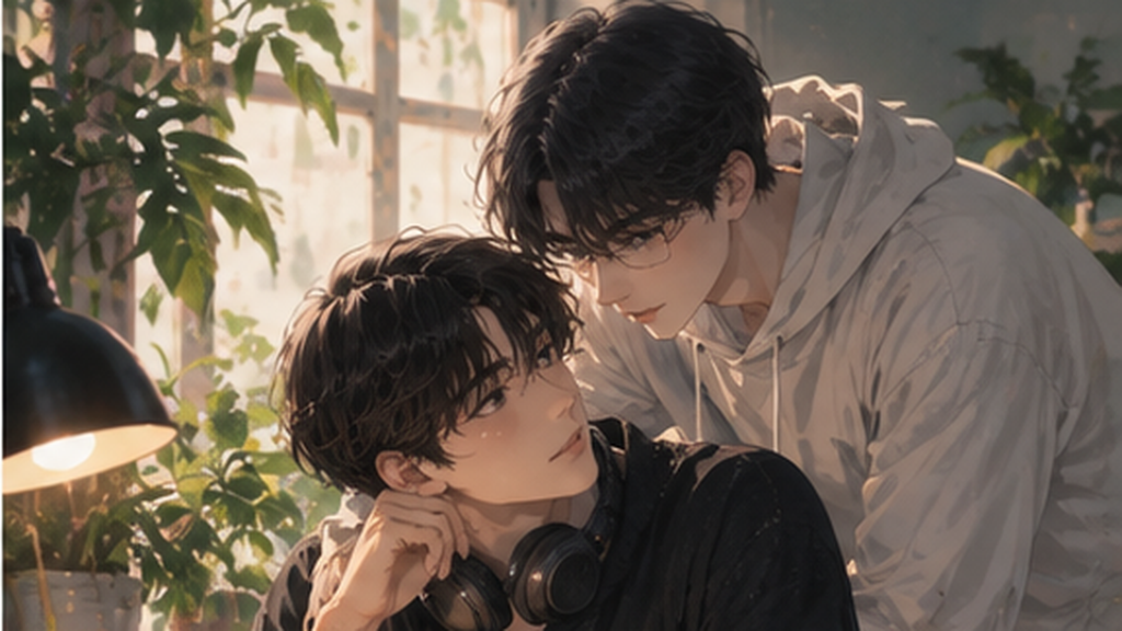My Stubborn original AI editorial artwork by BL Compass; not an official poster