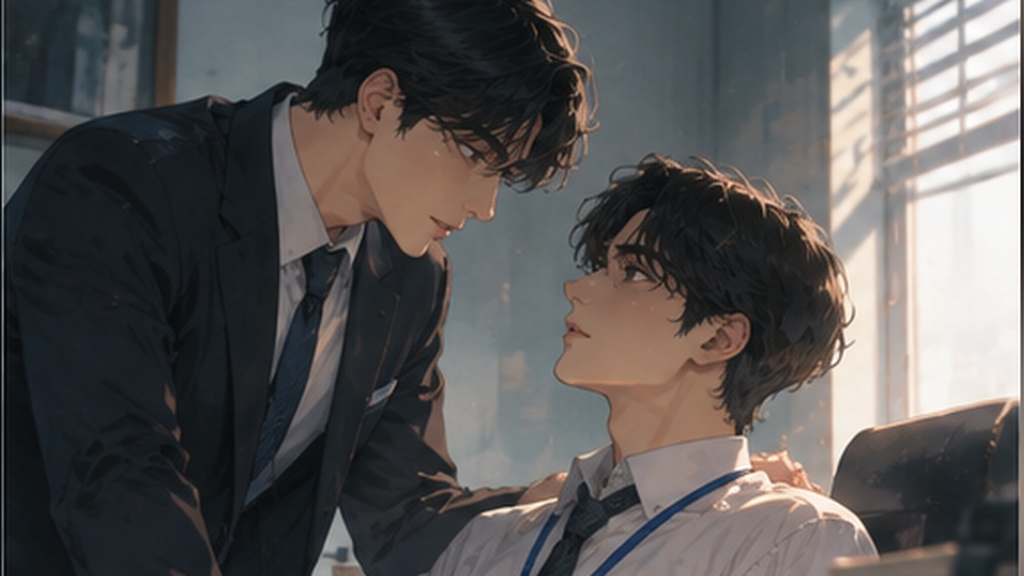 Secret Relationships original AI editorial artwork by BL Compass; not an official poster